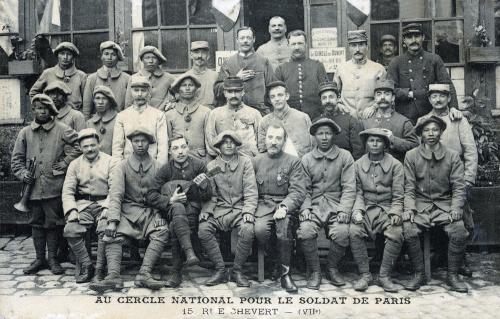 Iconographie - Au cercle national pour le Soldat de Paris