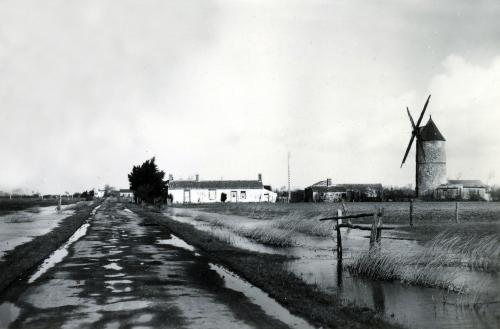 Iconographie - La route du Both inondée