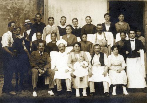Iconographie - Personnel de l'Hôtel du Casino