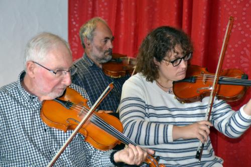 Iconographie - Répétition du Big band trad de Vendée au Vasais