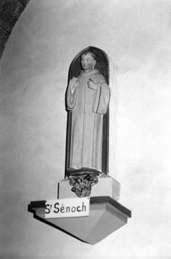 Iconographie - Statue de St Senoch
