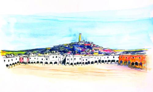 Iconographie - Place principale de Ghardaïa