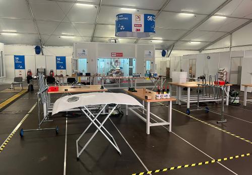 Iconographie - Bastien Vairé au championnat d’Europe des métiers - Peinture automobile
