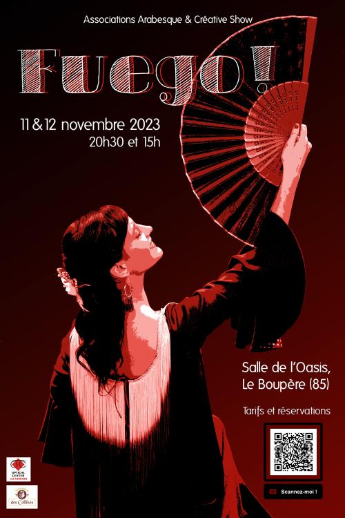 Iconographie - Affiche du spectacle Fuego