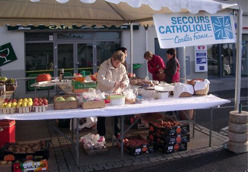Iconographie - Evènement Marché du Secours catholique