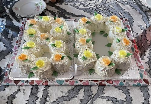 Iconographie - Gâteau pour les quatre-vingt ans