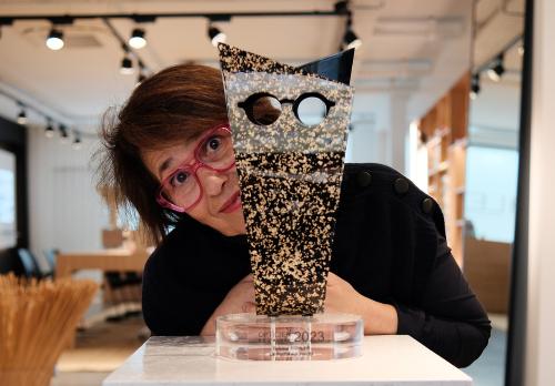 Iconographie - Sylvine Kohler désignée Meilleure opticienne de l’année 2023