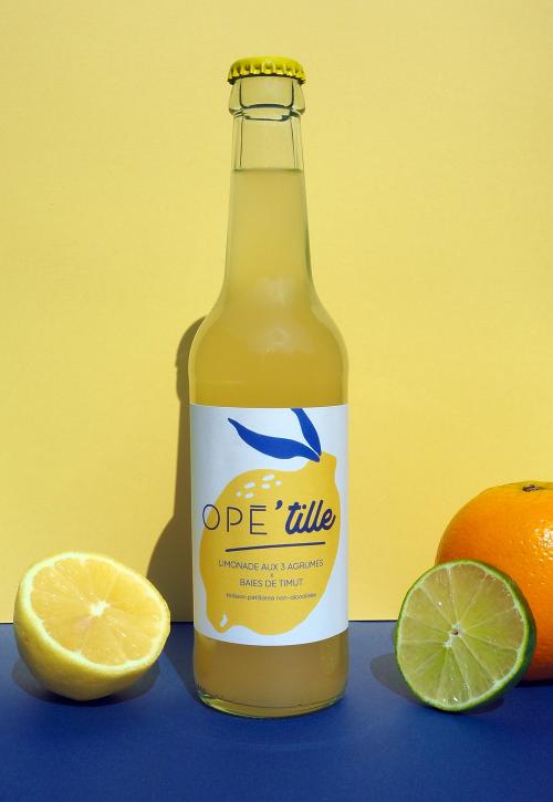 Iconographie - Bouteille de soda Opé'tille