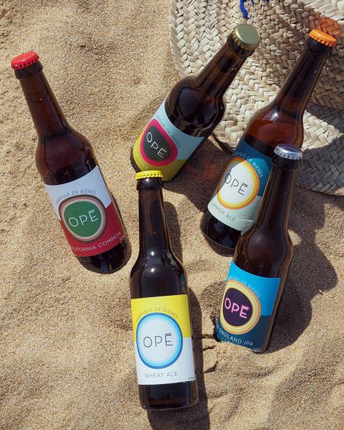 Iconographie - Différentes bières Opé