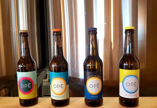 Iconographie - Différentes bières Opé