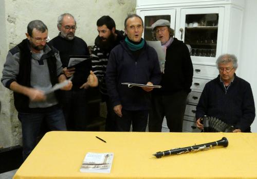 Iconographie - Touline et l'Armée du Chalut lors d'enregistrements