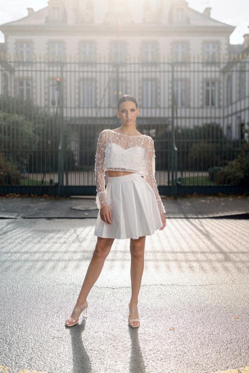 Iconographie - Robe de mariée de l'atelier Ecila couture