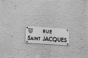 Iconographie - Plaque rue St Jacques