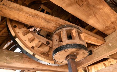 Iconographie - L'intérieur du moulin Baron