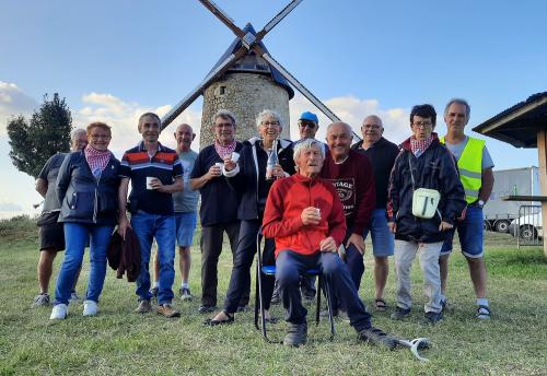 Iconographie - Le moulin Baron - Les membres de l'association