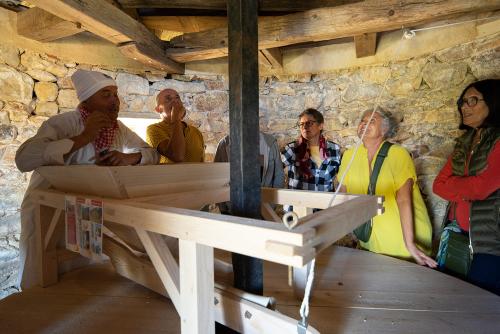 Iconographie - Visites au moulin Baron