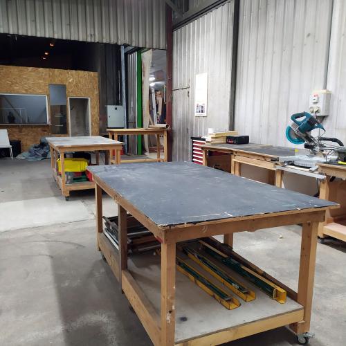 Iconographie - La Ressourcerie culturelle - Atelier construction