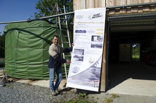 Iconographie - GAEC du Bois-Joly - Production de méthane