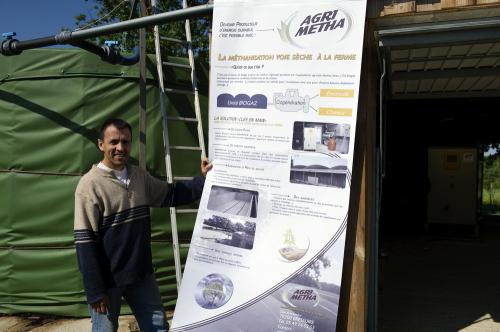 Iconographie - GAEC du Bois-Joly - Production de méthane