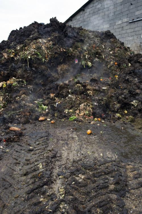 Iconographie - GAEC du Bois-Joly - Préparation du compost