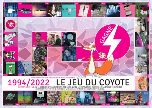 Iconographie - Jeu de l'oie des coyotes pour les 28 ans