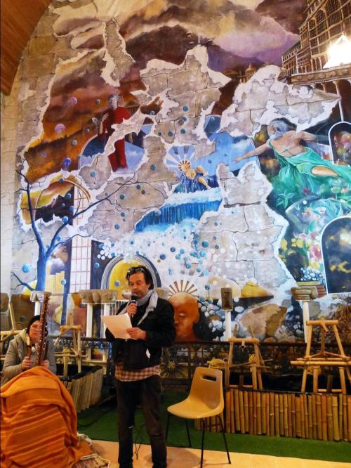 Iconographie - Fresque L'allégorie de l'eau, selon Jean-Michel Rackelboom