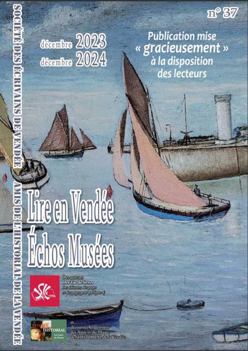Iconographie - Couverture de la revue Lire en Vendée, n° 37