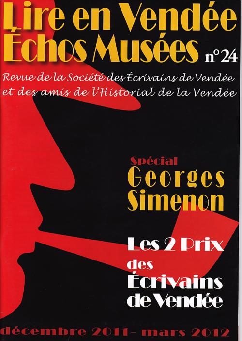 Iconographie - Couverture de la revue Lire en Vendée, n° 24