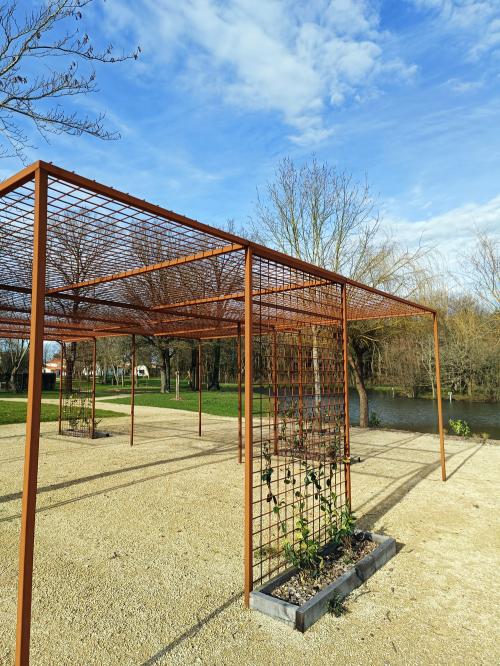 Iconographie - Pergolas conçue par Histoire de jardins