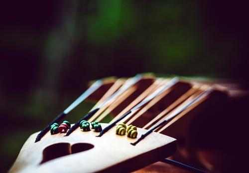 Iconographie - Le nyckelharpa