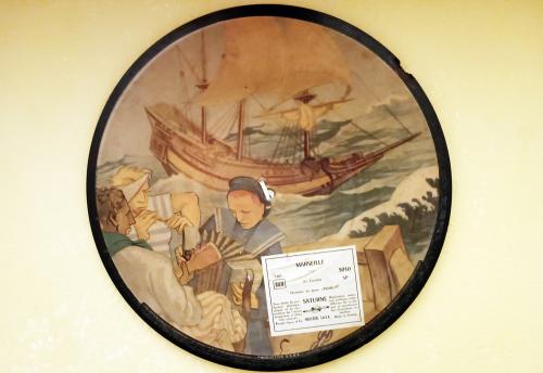 Iconographie - Disque microssillon laque 78t - Marseille