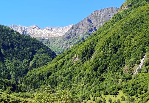 Iconographie - Vue sur la montagne des Granges d'Astau