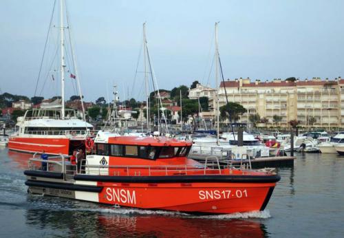 Iconographie - La vedette de la SNSM d'Arcachon