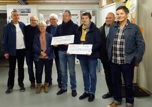 Iconographie - Dons faits aux sauveteurs de la SNSM