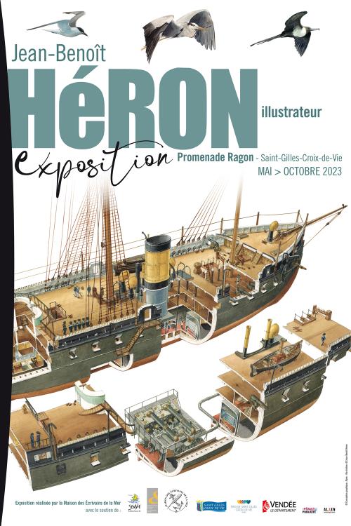 Iconographie - Exposition à la maison des écrivains de la mer