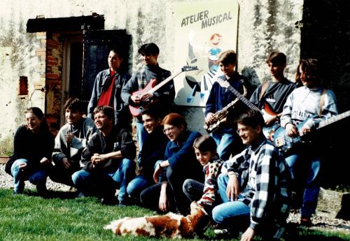 Iconographie - Jeunes musiciens de Tour du Globe Atelier Musical