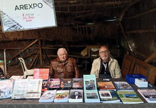 Iconographie - Arexcpo au Salon le Refuge du livre à Grasla