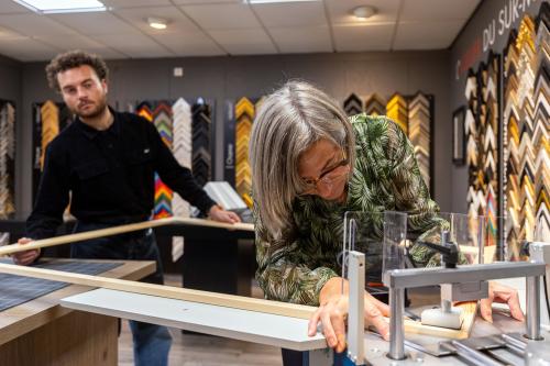 Iconographie - Assemblage d'un grand format