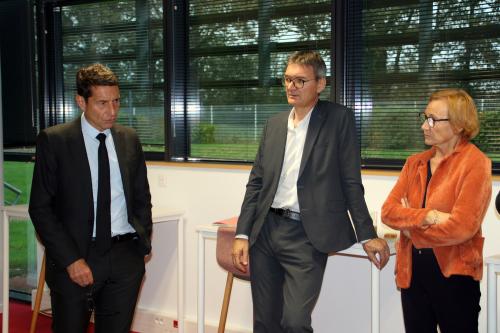 Iconographie - Accueil de David Lisnard, Président de Association des maires de France