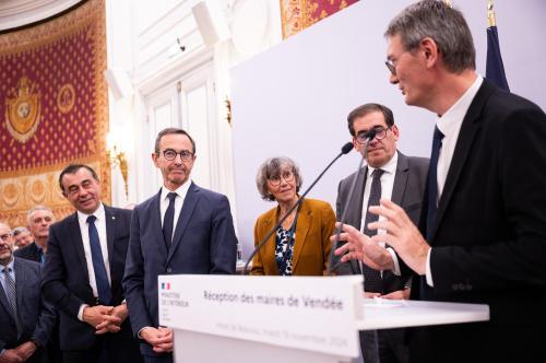 Iconographie - Réception des maires de Vendée au Sénat