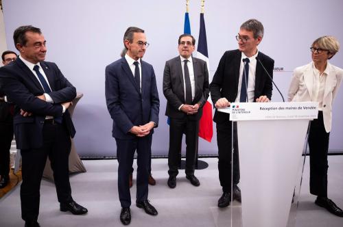 Iconographie - Réception des maires de Vendée au Sénat