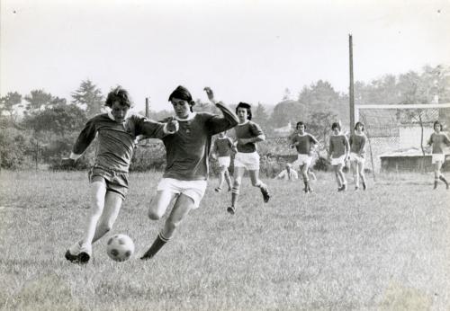 Iconographie - Un match des cadets