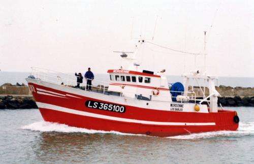 Iconographie - Mordienne rentrant au port