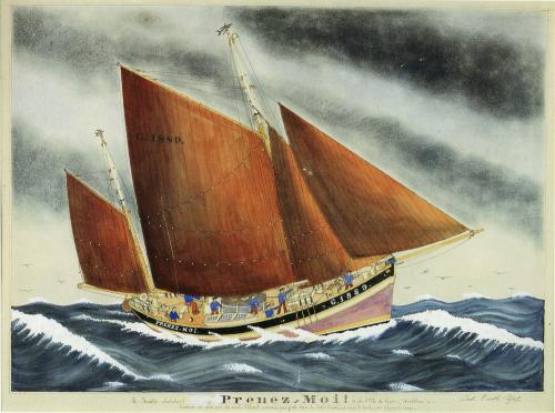 Iconographie - Le dundée Prenez-moi de l'île de Groix
