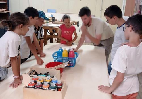 Iconographie - Les Sens du bois - Atelier espace jeunes de Pouzauges 
