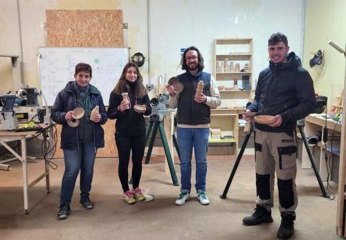 Iconographie - Les Sens du bois - Stage tournage sur bois