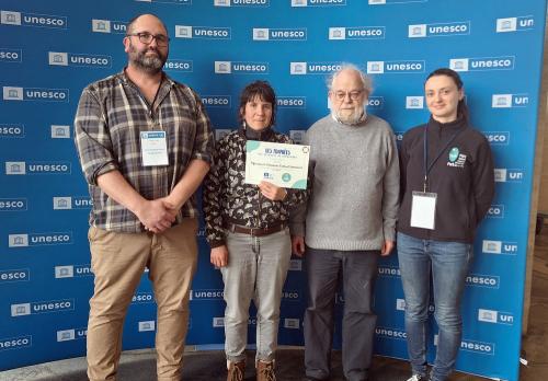 Iconographie - Remise du Trophée des réserves de biosphère