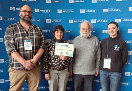 Iconographie - Remise du Trophée des réserves de biosphère
