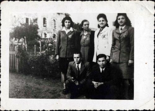 Iconographie - Famille juive réfugiée en Vendée