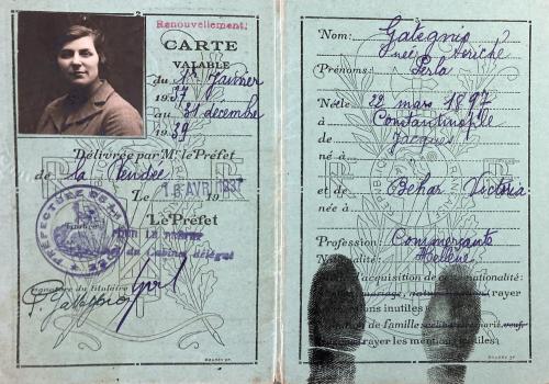 Iconographie - Famille juive réfugiée en Vendée